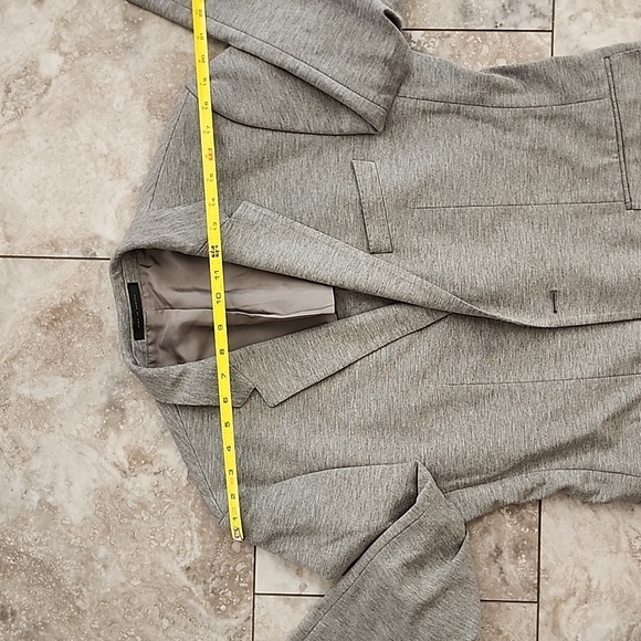 HUGO BOSS HEATHER GRAY LIGHTWEIGHT MENS BLAZER EUC SIZE 40R - Picture 11 of 16